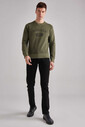 Woolrich Erkek Uzun Kollu Logolu Sweatshirt - Thumbnail