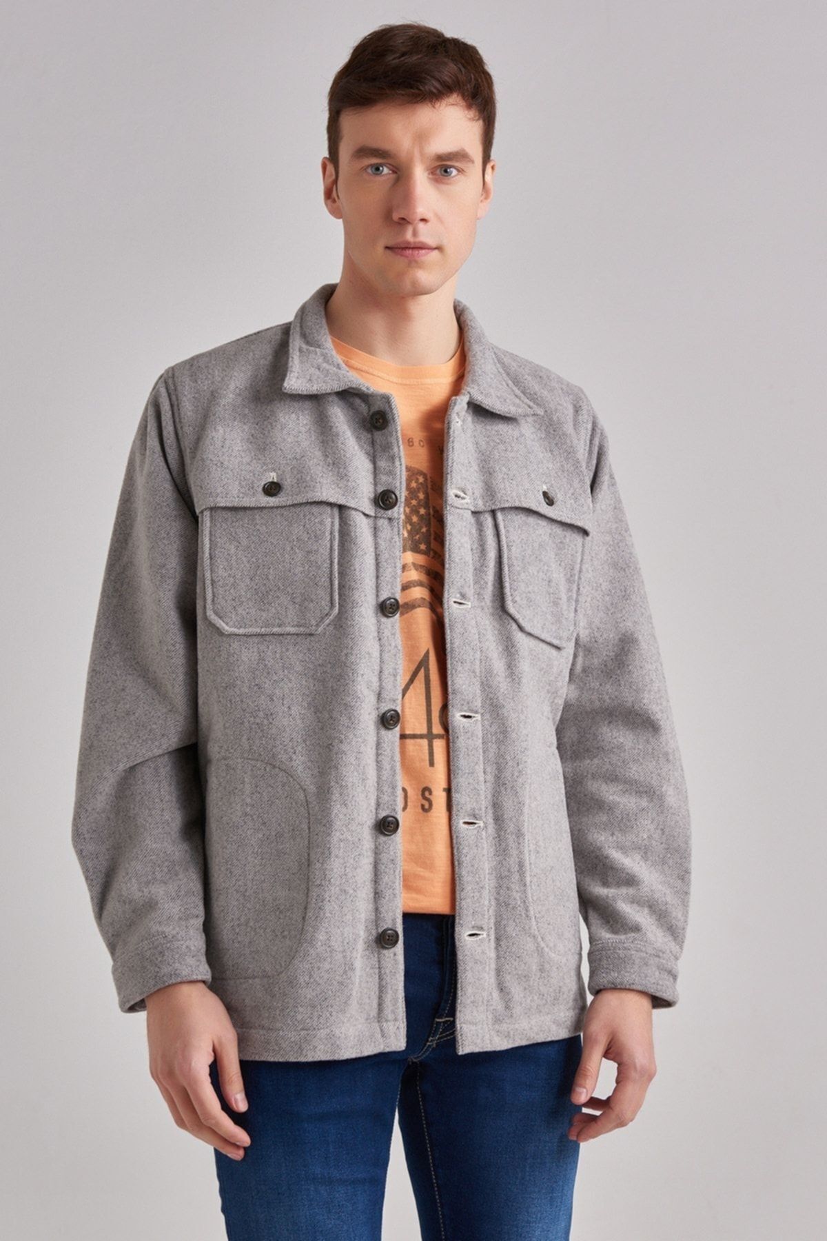 Woolrich Erkek Yün Ceket - 7
