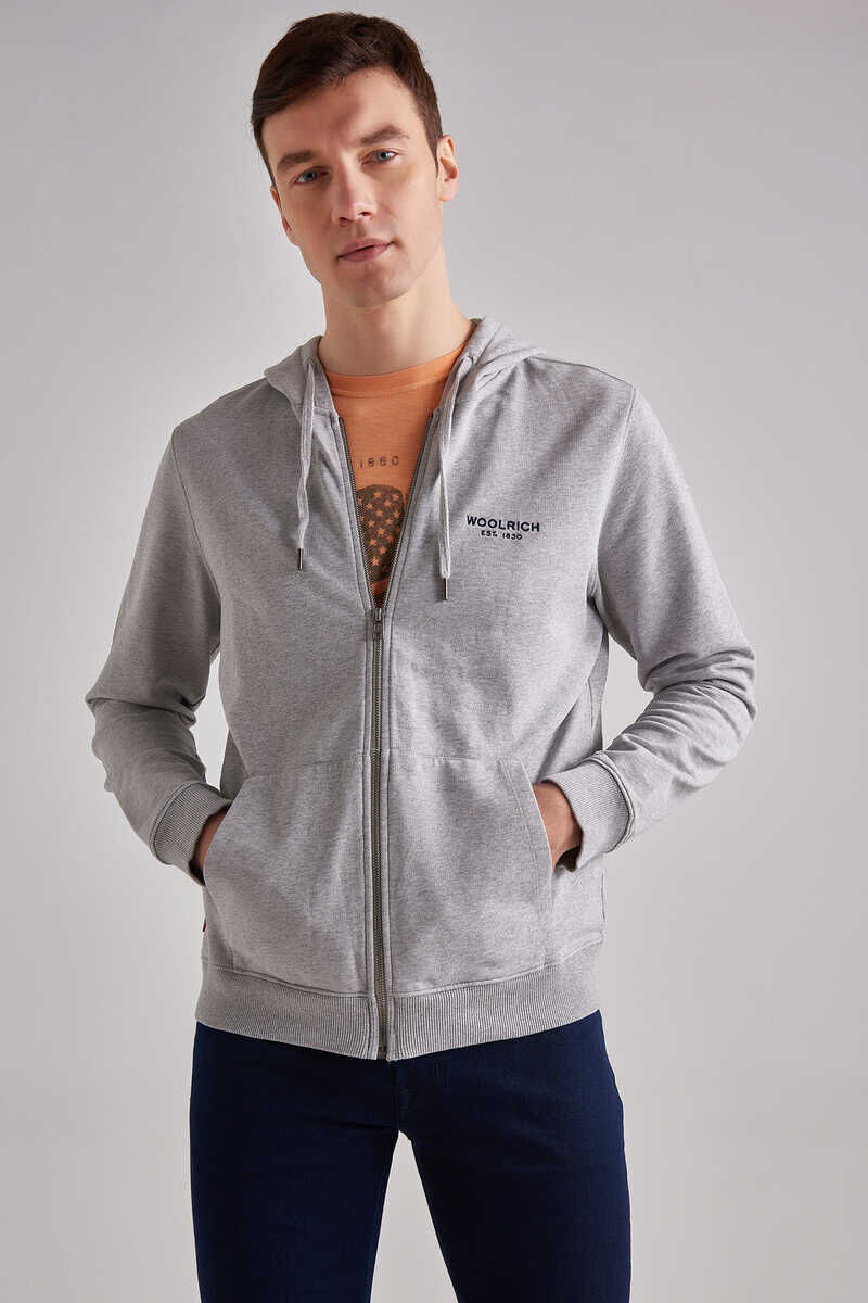 Woolrich Fermuarlı Erkek Sweatshirt - 1