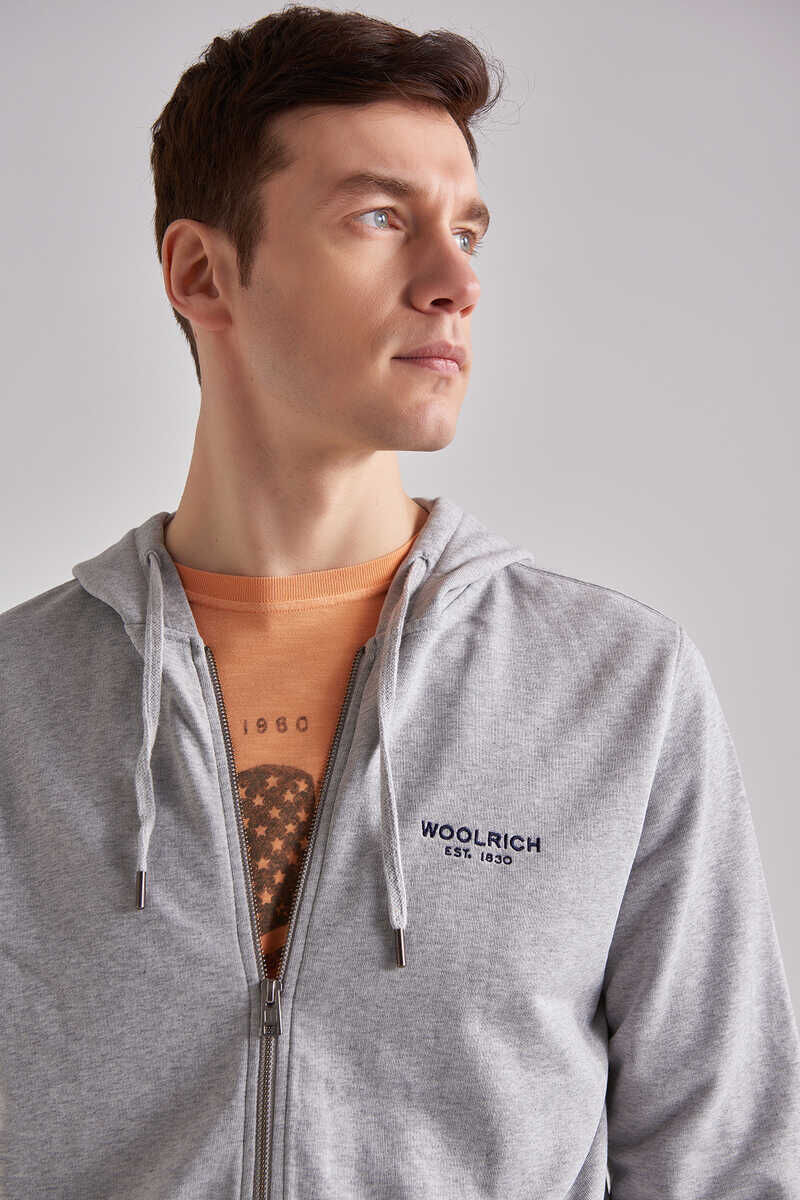 Woolrich Fermuarlı Erkek Sweatshirt - 3