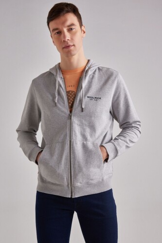 Woolrich Fermuarlı Erkek Sweatshirt - 5