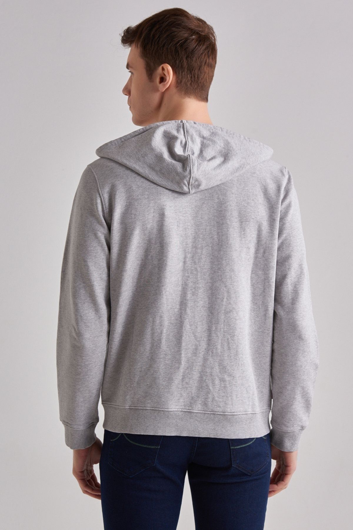 Woolrich Fermuarlı Erkek Sweatshirt - 8