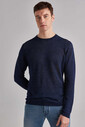 Woolrich Keten Erkek Bisiklet Yaka Kazak - Thumbnail
