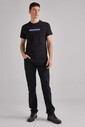 Woolrich Logolu Erkek Bisiklet Yaka T-Shirt - Thumbnail